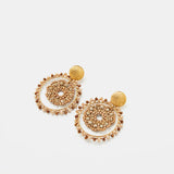 Eliza - Circle Drop Earrings