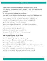 The Skin’s Language